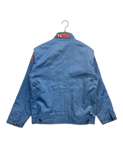 GULF（ガルフ）Gulf (ガルフ) コットンジャケット スカイブルー サイズ:Mの古着・服飾アイテム