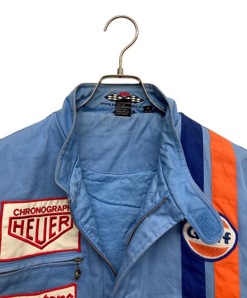 GULF（ガルフ）Gulf (ガルフ) コットンジャケット スカイブルー サイズ:Mの古着・服飾アイテム