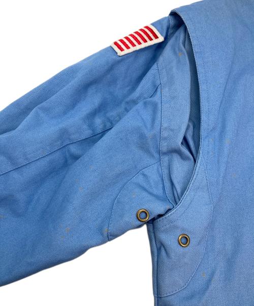GULF（ガルフ）Gulf (ガルフ) コットンジャケット スカイブルー サイズ:Mの古着・服飾アイテム