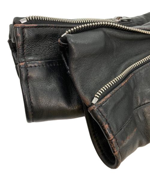 Schott（ショット）Schott (ショット) ライダースジャケット ブラック サイズ:36の古着・服飾アイテム