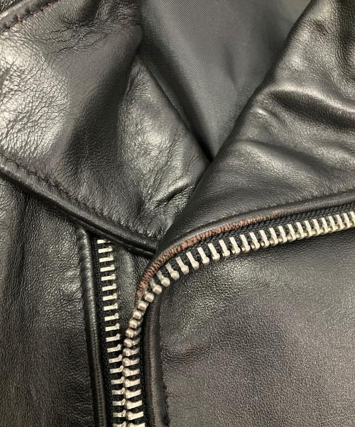 Schott（ショット）Schott (ショット) ライダースジャケット ブラック サイズ:36の古着・服飾アイテム