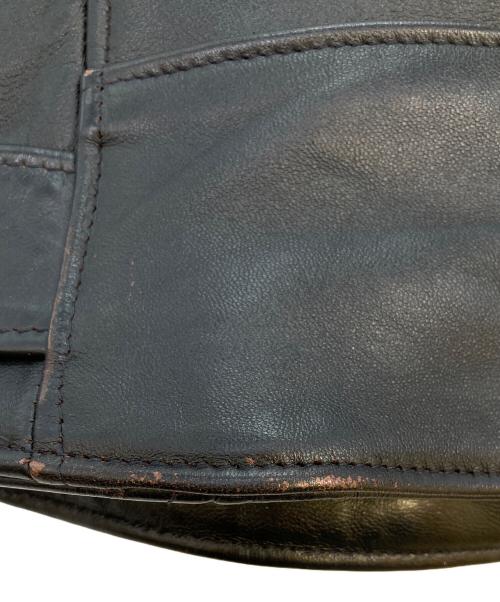 Schott（ショット）Schott (ショット) ライダースジャケット ブラック サイズ:36の古着・服飾アイテム
