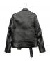 Schott (ショット) ライダースジャケット ブラック サイズ:36：80000円