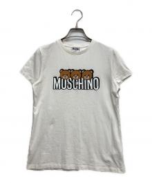 MOSCHINO（モスキーノ）の古着「プリントTシャツ」｜ホワイト