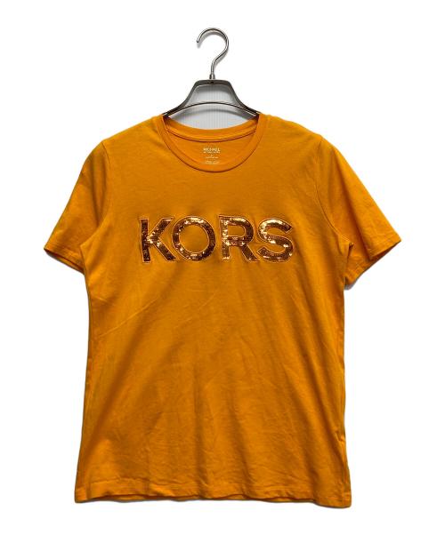 MICHAEL MICHAEL KORS（マイケル マイケルコース）MICHAEL MICHAEL KORS (マイケル マイケルコース) ロゴTシャツ オレンジ サイズ:Sの古着・服飾アイテム