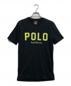 POLO RALPH LAURENポロ・ラルフローレン）の古着「プリントTシャツ」｜ブラック