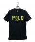 POLO RALPH LAUREN（ポロ・ラルフローレン）の古着「プリントTシャツ」｜ブラック