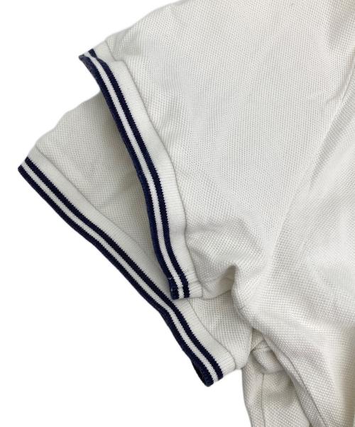 MONCLER（モンクレール）MONCLER (モンクレール) MAGLIA POLO MANICA CORTA ホワイト サイズ:Mの古着・服飾アイテム