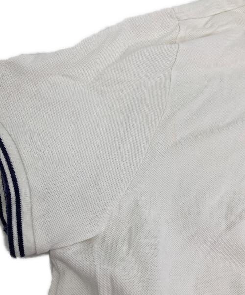 MONCLER（モンクレール）MONCLER (モンクレール) MAGLIA POLO MANICA CORTA ホワイト サイズ:Mの古着・服飾アイテム