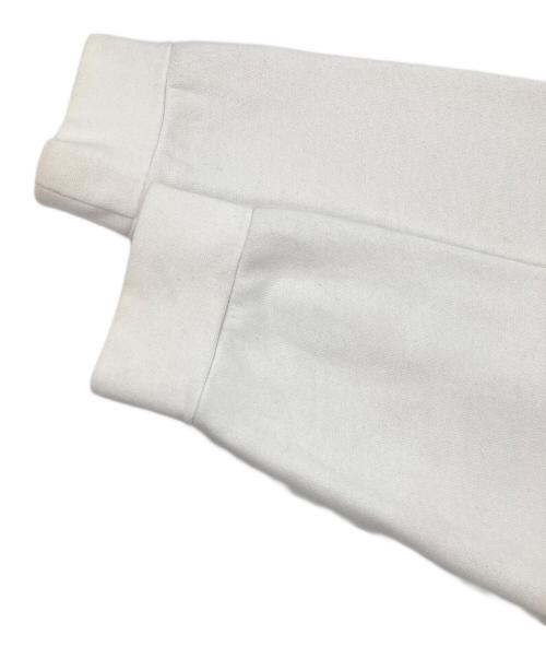 JORDAN（ジョーダン）JORDAN (ジョーダン) Paris Saint-Germain (パリサンジェルマン) フロントロゴ プルオーバースウェットパーカー ホワイト サイズ:Lの古着・服飾アイテム