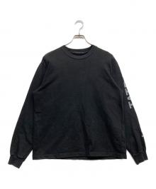 TATRAS（タトラス）の古着「袖ロゴスウエット」｜ブラック