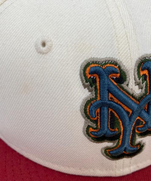 New Era（ニューエラ）New Era (ニューエラ) キャップ アイボリーの古着・服飾アイテム