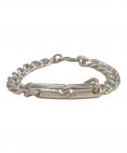 GUCCIグッチ）の古着「ノットインフィニティブレスレット」｜シルバー