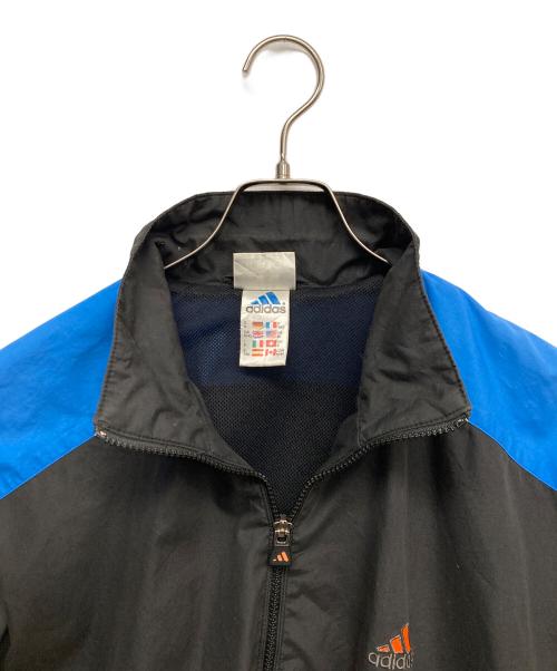 adidas（アディダス）adidas (アディダス) ハーフジップジャケット ブラック サイズ:Mの古着・服飾アイテム