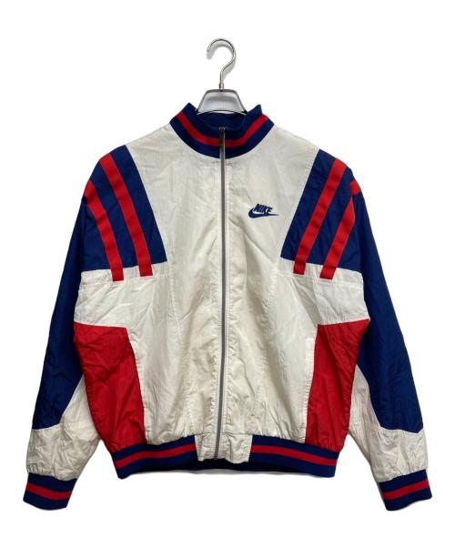 NIKE（ナイキ）NIKE (ナイキ) ナイロンジャケット ホワイト サイズ:Lの古着・服飾アイテム