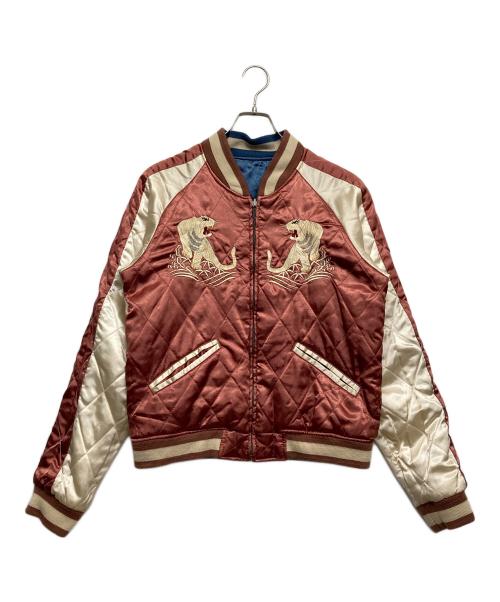 KRIFF MAYER（クリフメイヤー）KRIFF MAYER (クリフメイヤー) リバーシブルスカジャン ブルー×レッド サイズ:Lの古着・服飾アイテム