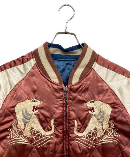 KRIFF MAYER（クリフメイヤー）KRIFF MAYER (クリフメイヤー) リバーシブルスカジャン ブルー×レッド サイズ:Lの古着・服飾アイテム