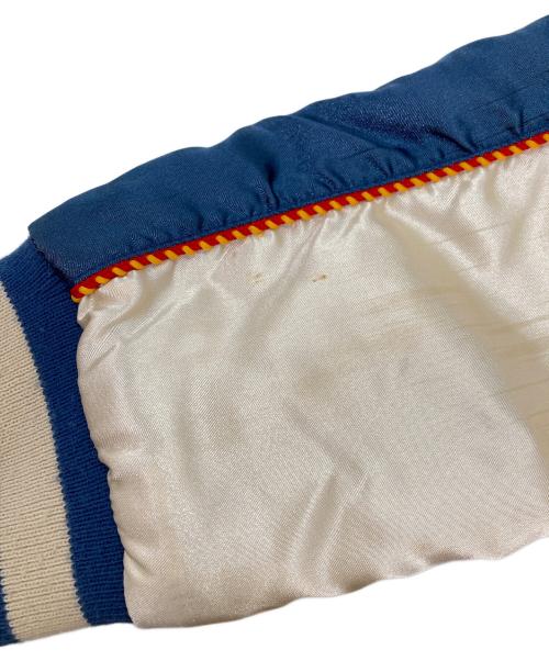 KRIFF MAYER（クリフメイヤー）KRIFF MAYER (クリフメイヤー) リバーシブルスカジャン ブルー×レッド サイズ:Lの古着・服飾アイテム