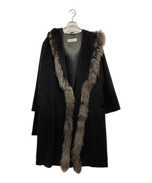 MARELLA（マレーラ）MARELLA (マレーラ) ロングウールコート ブラック サイズ:40の古着・服飾アイテム
