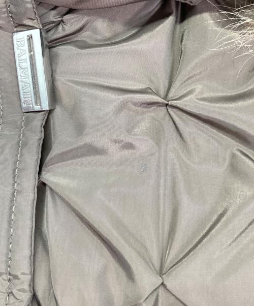 BALMAIN（バルマン）BALMAIN (バルマン) ダウンコート ブラウン サイズ:Mの古着・服飾アイテム