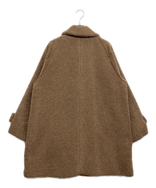 MACKINTOSH PHILOSOPHY（マッキントッシュ フィロソフィー）MACKINTOSH PHILOSOPHY (マッキントッシュ フィロソフィー) ボアコート ブラウン サイズ:38の古着・服飾アイテム