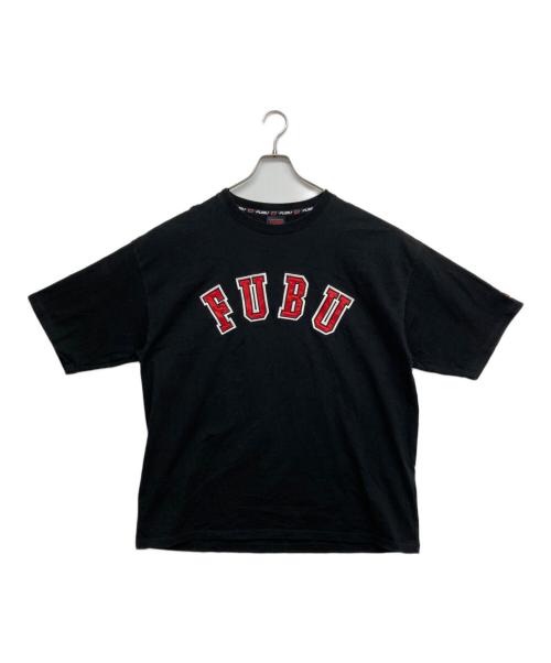 FUBU（フブ）FUBU (フブ) ロゴＴシャツ ブラック サイズ:XLの古着・服飾アイテム