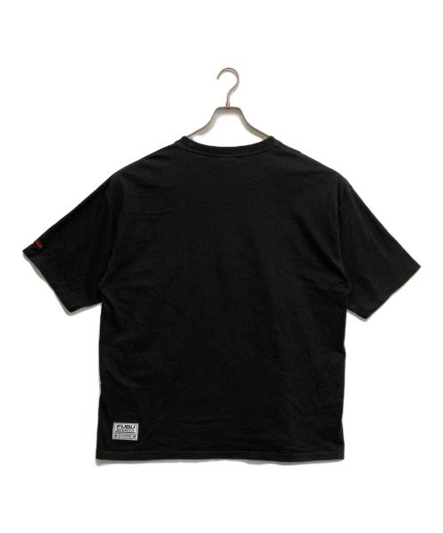 FUBU（フブ）FUBU (フブ) ロゴＴシャツ ブラック サイズ:XLの古着・服飾アイテム