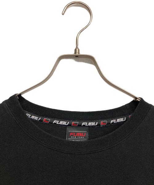 FUBU（フブ）FUBU (フブ) ロゴＴシャツ ブラック サイズ:XLの古着・服飾アイテム