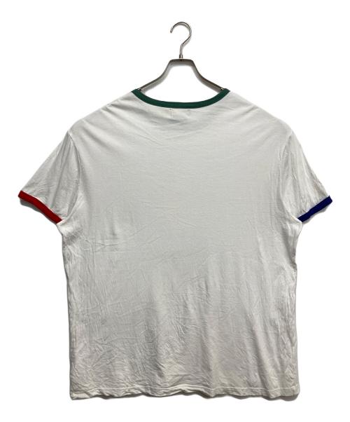 POLO RALPH LAUREN（ポロ・ラルフローレン）POLO RALPH LAUREN (ポロ・ラルフローレン) プリントTシャツ ホワイト サイズ:XLの古着・服飾アイテム