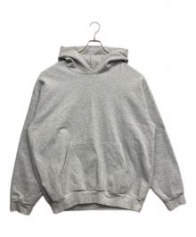 LOS ANGELES APPAREL（ロサンゼルスアパレル）の古着「プルオーバーパーカー」｜グレー