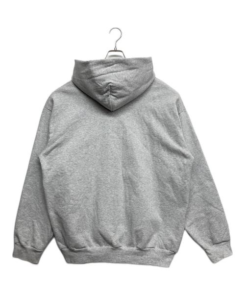 LOS ANGELES APPAREL（ロサンゼルスアパレル）LOS ANGELES APPAREL (ロサンゼルスアパレル) プルオーバーパーカー グレー サイズ:2XLの古着・服飾アイテム