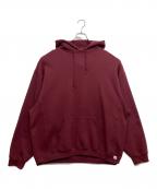 RUSSELLラッセル）の古着「プルオーバーパーカー」｜ボルドー