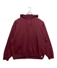 RUSSELL（ラッセル）の古着「プルオーバーパーカー」｜ボルドー