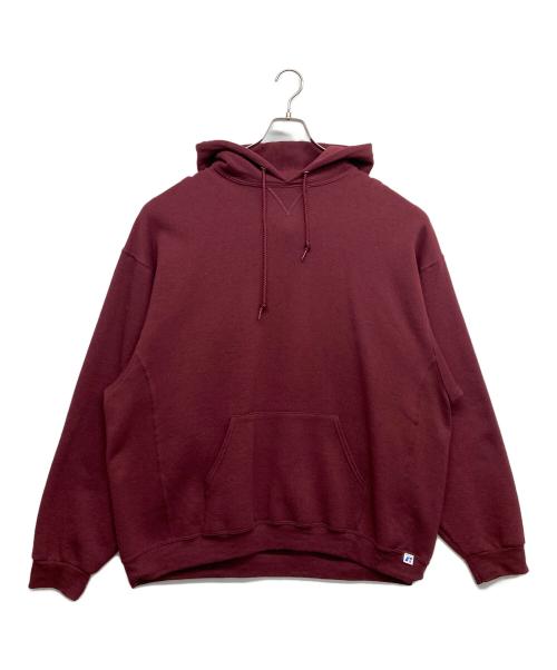 RUSSELL（ラッセル）RUSSELL (ラッセル) プルオーバーパーカー ボルドー サイズ:XXLの古着・服飾アイテム