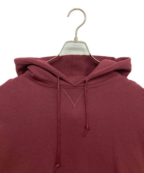 RUSSELL（ラッセル）RUSSELL (ラッセル) プルオーバーパーカー ボルドー サイズ:XXLの古着・服飾アイテム