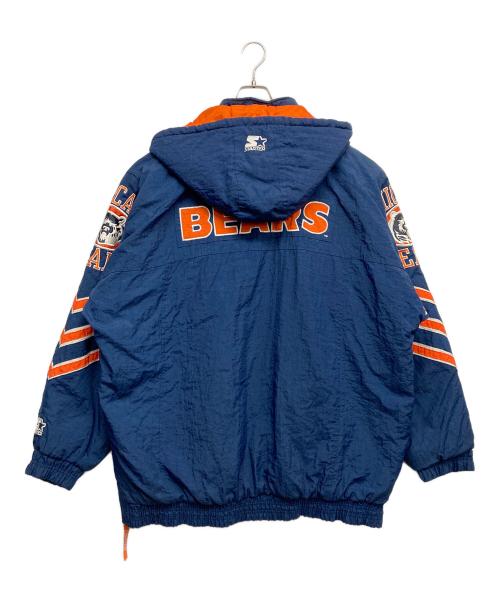 STARTER（スターター）STARTER (スターター) NFL (エヌエフエル) 中綿ジャケット ネイビー サイズ:XXLの古着・服飾アイテム