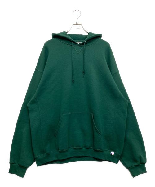 RUSSELL（ラッセル）RUSSELL (ラッセル) プルオーバーパーカー グリーン サイズ:XXLの古着・服飾アイテム