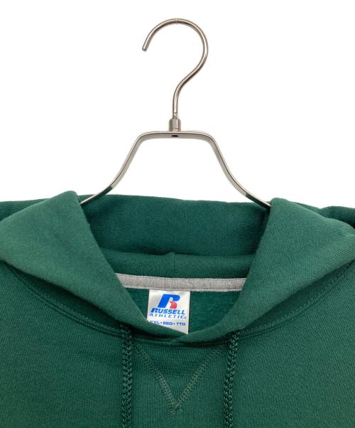 RUSSELL（ラッセル）RUSSELL (ラッセル) プルオーバーパーカー グリーン サイズ:XXLの古着・服飾アイテム