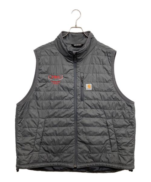 CarHartt（カーハート）CarHartt (カーハート) 中綿ベスト グレー サイズ:2XLの古着・服飾アイテム