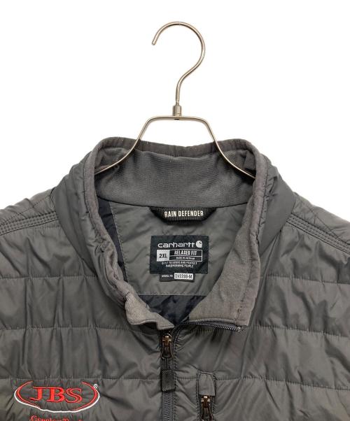 CarHartt（カーハート）CarHartt (カーハート) 中綿ベスト グレー サイズ:2XLの古着・服飾アイテム