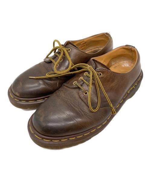 Dr.Martens（ドクターマーチン）Dr.Martens (ドクターマーチン) 4ホールシューズ ブラウン サイズ:5の古着・服飾アイテム