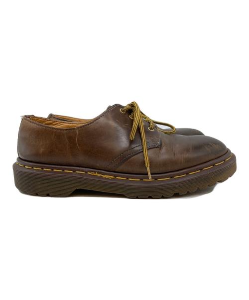 Dr.Martens（ドクターマーチン）Dr.Martens (ドクターマーチン) 4ホールシューズ ブラウン サイズ:5の古着・服飾アイテム