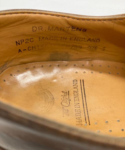 Dr.Martens（ドクターマーチン）Dr.Martens (ドクターマーチン) 4ホールシューズ ブラウン サイズ:5の古着・服飾アイテム