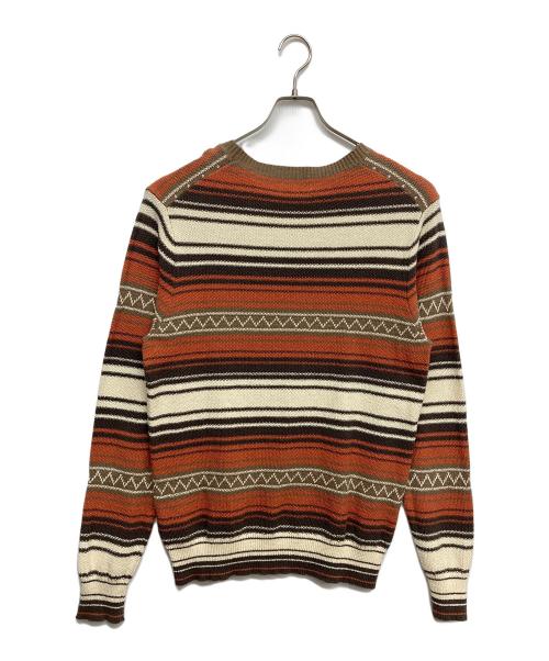 PAUL SMITH（ポールスミス）Paul Smith (ポールスミス) クルーネックニット ブラウン サイズ:Mの古着・服飾アイテム