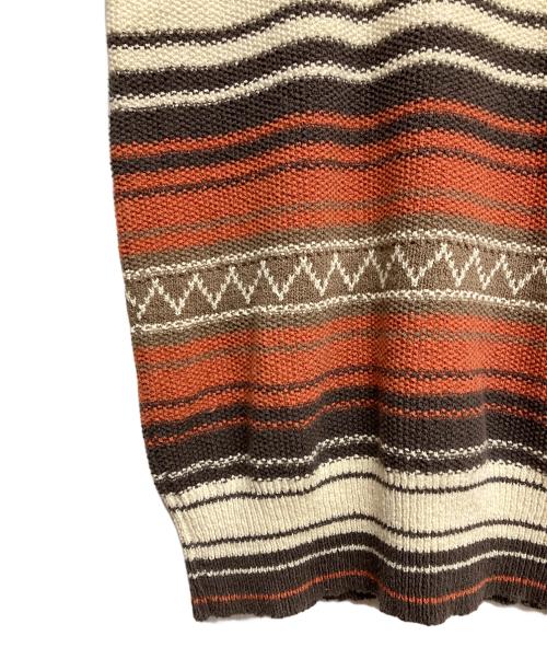 PAUL SMITH（ポールスミス）Paul Smith (ポールスミス) クルーネックニット ブラウン サイズ:Mの古着・服飾アイテム