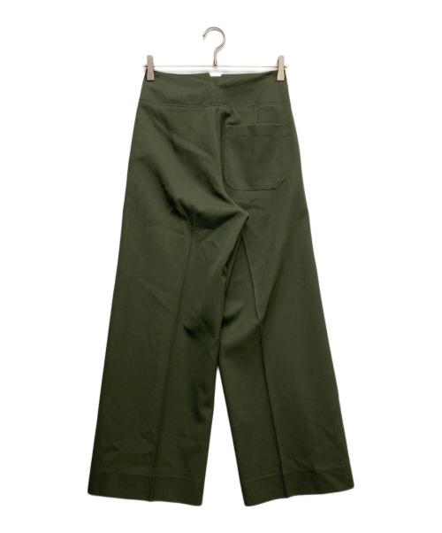 TOGA PULLA（トーガ プルラ）TOGA PULLA (トーガ プルラ) ハイウエストパンツ グリーン サイズ:36の古着・服飾アイテム