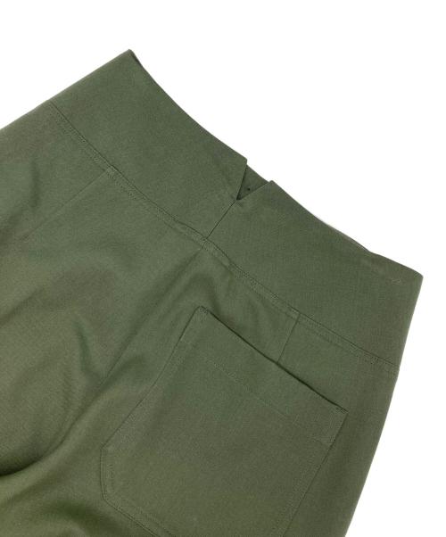 TOGA PULLA（トーガ プルラ）TOGA PULLA (トーガ プルラ) ハイウエストパンツ グリーン サイズ:36の古着・服飾アイテム