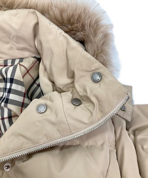 BURBERRY LONDON（バーバリーロンドン）BURBERRY LONDON (バーバリーロンドン) ダウンジャケット ベージュ サイズ:38の古着・服飾アイテム