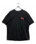 stussy（ステューシー）の古着「8ボール魔法使いプリントTシャツ」｜ブラック