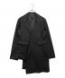 GROUND Y（グラウンドワイ）の古着「Asymmetric Jacket」｜ブラック